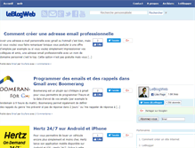 Tablet Screenshot of leblogweb.com